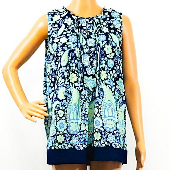 Talbots Tops - Paisley print top